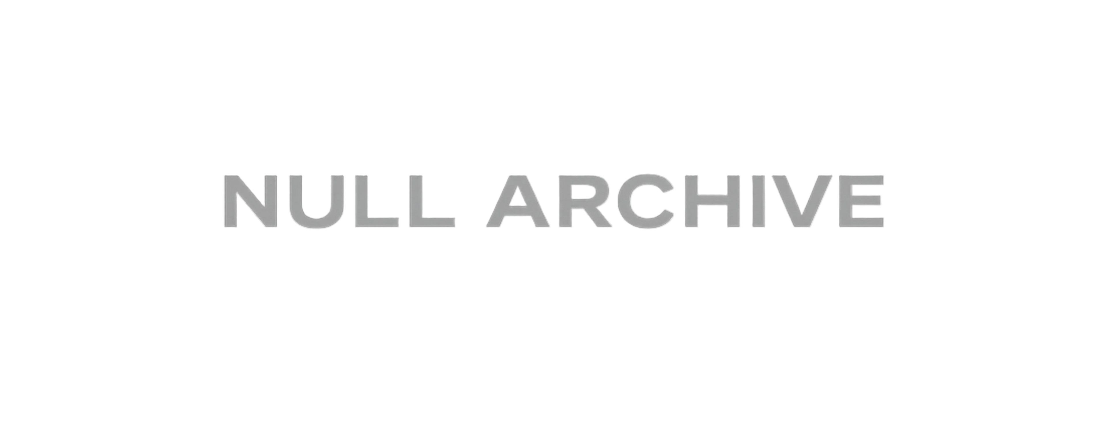 NULL ARCHIVE MCR